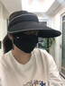 蕉下（beneunder）遮陽帽女棒球帽子男大帽檐防曬帽鴨舌帽太陽帽登山帽四季通用 黑 曬單實拍圖