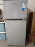 美的（Midea）112升  兩門(mén)雙開(kāi)門(mén)雙溫小冰箱迷你家用宿舍租房靈活擺放節能低音深冷速凍 BCD-112CM 曬單實(shí)拍圖