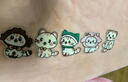 欣沁卡通絨布補(bǔ)丁貼可愛貓咪包包裝飾自粘布貼diy羽絨服補(bǔ)丁貼6個(gè)裝 曬單實(shí)拍圖
