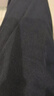 羅蒙（ROMON）休閑褲男秋冬季韓版褲子男士直筒寬松商務(wù)百搭男褲 黑色 32 曬單實(shí)拍圖
