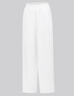 lululemon丨Stretch Woven 女士腰部褶邊闊腿褲 LW5HTOA 白色 M 曬單實(shí)拍圖
