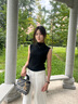 CAHOE KULLO官方包包女款輕奢2025新款品牌女士時(shí)尚高級感單肩斜挎手提戴妃包 輕奢黑色-CK女包送女朋友老婆生日情人節禮物 曬單實(shí)拍圖