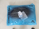 鴨鴨王一博同款312g充絨反季羽絨服長(zhǎng)款男女極寒加厚冬季保暖外套HY 青光黑色-YE4B001056A XL 曬單實(shí)拍圖