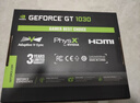 銘瑄（MAXSUN）MS-GT1030 TF 4GD4 電腦游戲/家用辦公顯卡 曬單實(shí)拍圖