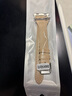 炫戴適用蘋(píng)果S11手表S10/S9表帶apple iwatchS8真皮7表帶6小眾5高級SE3女款商務(wù)運動(dòng)ultra3時(shí)尚替換帶 小蠻腰皮帶-杏色 適用：38/40/41/42mm表盤(pán) 曬單實(shí)拍圖