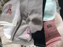 莫代爾10雙襪子女100%純棉吸汗透氣防臭女士中筒襪春秋季純棉襪可愛少女 【小熊字母款+圓點小貓款】 10雙 均碼 【34-39碼】100%純棉女襪 曬單實拍圖