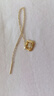 周六福（ZLF） S925銀飾耳線(xiàn)女萌貓清新簡(jiǎn)約氣質(zhì)銀飾耳釘送生日禮物 耳飾一對 曬單實(shí)拍圖