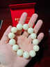 白玉菩提手串天然女士菩提根菩提子文玩串珠手鏈男款 【收藏級原生態(tài)靜心白菩提】8mm-圓珠款 曬單實(shí)拍圖
