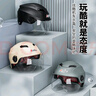 Andes HELMET3c認(rèn)證電動(dòng)摩托車頭盔男四季女士夏季頭盔安全帽四季通用夏天半盔 啞黑黑茶短【升級(jí)3C款】 均碼 曬單實(shí)拍圖