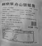 鮮京采 冷凍舟山地標(biāo)鮮捕大號銀鯧魚凈重3斤 5-6條/斤 海鮮 源頭直發(fā) 曬單實(shí)拍圖