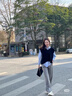 矜持范馬甲女V領(lǐng)開(kāi)叉背心馬甲女春夏韓版慵懶風(fēng)寬松顯瘦無(wú)袖毛針織衫 黑色 M 曬單實(shí)拍圖