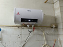 新飛家用電熱水器【免費上門(mén)安裝】出水斷電一級能效出租房洗澡40升/50/60/80/100圓桶2200w速熱節能 40升高配+三重防電+上門(mén)安裝 曬單實(shí)拍圖