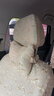 領(lǐng)譽(yù)汽車(chē)座套全包刺繡布藝貢緞坐套半截套四季套座椅半包車(chē)套定制加厚 典雅米半包 5座1套 曬單實(shí)拍圖