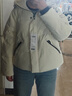 森馬（Semir）輕松羽絨|羽絨服女寬松連帽面包服冬防潑水防風(fēng)外套101724113045 曬單實(shí)拍圖