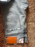 moussy【熱銷爆款】褲王新款直筒水洗毛邊牛仔褲010GAS11-5440 藍(lán)色 L 曬單實(shí)拍圖