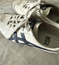 Onitsuka Tiger鬼塚虎經(jīng)典男女鞋復古運動(dòng)休閑鞋MEXICO 66? 米灰色/藏青色 43.5 曬單實(shí)拍圖
