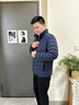 鴨鴨（YAYA）輕薄羽絨服男2025新款秋冬季反季立領(lǐng)保暖男士短款運動(dòng)百搭外套 黑色 L 曬單實(shí)拍圖