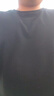 GLM白色長袖t恤男春秋季重磅男裝打底衫純棉吸汗寬松大碼男士衣服 曬單實拍圖