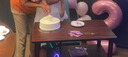 元祖（GANSO）8號處女座蛋糕800g 動(dòng)物奶油星座蛋糕 生日蛋糕同城配送當天送達 曬單實(shí)拍圖