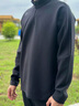 迪桑特（DESCENTE）【搶先購】RUNNING系列跑步運動(dòng)健身男士半高領(lǐng)針織套頭衫 BK-黑色 2XL (185/104A) 曬單實(shí)拍圖
