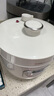 摩飛電器（Morphyrichards）電壓力鍋 電高壓鍋電飯鍋電飯煲 家用2.5L迷你琺瑯釉精釜多功能煲湯鍋電火鍋電煮鍋MR8701白 曬單實(shí)拍圖