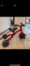 babycare兒童三輪車(chē)平衡車(chē)腳踏車(chē)嬰兒寶寶二合一學(xué)步車(chē)1-5歲 羅拉紅 曬單實(shí)拍圖