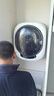海爾（Haier）洗衣機(jī)小型全自動 內(nèi)衣嬰兒懶人洗衣機(jī) 壁掛洗烘一體家用 3KG除菌螨 國家補(bǔ)貼20% 一級能效云溪715 曬單實拍圖