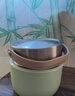 304不銹鋼燜燒杯寬口大口徑保溫飯桶保溫飯盒24小時(shí)保溫上班族女 真空【綠色】1.2L+折疊勺+保溫包 曬單實(shí)拍圖