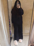 樸西楓月女士棉拖鞋澳羊毛絨舒適親膚室內防滑棉拖鞋小兔絨家用情侶款 淺粉 37-38 曬單實(shí)拍圖