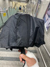 京東京造小黑傘 三折晴雨傘便攜晴雨兩用加固防曬防紫外線遮陽傘23寸105cm 曬單實拍圖