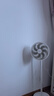 美的（Midea）電風(fēng)扇家用7葉落地扇搖頭電風(fēng)扇循臥室宿舍輕音風(fēng)扇臺式桌面小型風(fēng)扇臺地兩用升級款 白色丨7葉臺地兩用 曬單實拍圖