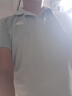 安踏polo衫短袖t恤男冬季薄款翻領(lǐng)運動(dòng)休閑服男士寬松透氣冰絲速干衣 8113-7牛津綠 M 170 曬單實(shí)拍圖