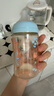 貝親（Pigeon）PPSU雙把手防脹氣奶瓶240ml 叢林小兔 M號奶嘴 3月+ AA218 曬單實(shí)拍圖