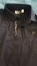 FILA 斐樂官方男子針織長袖POLO衫2025春季新款商務(wù)簡約休閑上衣 正黑色-BK L 175/96A/L 曬單實(shí)拍圖