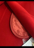 皮爾卡丹（pierre cardin）紅色翻領雙面絨羊毛大衣女媽媽氣質(zhì)中年高端貴夫人婚宴裝毛呢外套 正酒紅(贈送胸針) 高支羊毛 M 適合80-100斤 曬單實拍圖