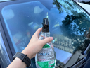 龜牌（Turtle Wax）硬殼盾玻璃清潔劑(G-4038)500ml汽車玻璃油膜去除劑去油膜清洗劑 曬單實(shí)拍圖