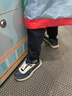 小藍羊（littlebluelamb）2025秋季新款兒童鞋防滑運動(dòng)鞋男女同款戶(hù)外休閑登山鞋跑鞋德訓 復古藍 31 腳長(cháng)19.0-19.7cm 曬單實(shí)拍圖