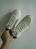 鴻星爾克女鞋小白鞋板鞋空軍一號玩酷2.0新款厚底休閑鞋白色運動(dòng)鞋子 微晶白 38 曬單實(shí)拍圖