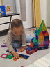 奧迪雙鉆（AULDEY）兒童磁力片彩窗積木磁性磁力玩具3-6歲男孩女孩玩具生日禮物116片 曬單實拍圖