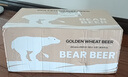 豪鉑熊（BearBeer）金小麥白啤酒500ml*24聽(tīng)整箱裝 德國(guó)進(jìn)口 曬單實(shí)拍圖