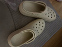 卡駱馳（crocs）經(jīng)典泡芙Clog男女一腳蹬懶人沙灘鞋 CR207521-2Y2 38 曬單實拍圖