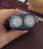 飛利浦（PHILIPS）【七夕情人節(jié)禮物】剃須刀電動 迷你男士刮胡刀胡須刀充電mini便攜式須刨節(jié)日禮物 送男友老公禮物 藍色充電款【官方標配】 曬單實拍圖