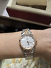 依波路（ERNEST BOREL）瑞士手表女 喬斯系列女士腕表鑲鉆間金鋼帶石英女表送女友 曬單實(shí)拍圖