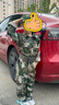 RPNK夏款上新的兒童迷彩套裝幼兒園小孩解放兒童軍訓服衣服 叢林(長(cháng)袖上衣+褲子+帽子+腰帶) 120 男女同款 曬單實(shí)拍圖