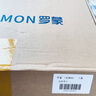 羅蒙（ROMON）【200支DP免燙】高端短袖襯衫男商務(wù)通勤純棉職業(yè)正裝襯衣 淡藍條 曬單實(shí)拍圖