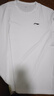 李寧（LI-NING）短袖t恤男夏季運(yùn)動(dòng)衣服飾男裝戶外速干上衣跑步健身投籃球訓(xùn)練服 白色【冰絲速干】 L (175) 曬單實(shí)拍圖