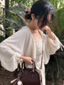 CinvaiKrose【趙昭儀同款】包包女包2025新款手提保齡球斜挎包教師節(jié)禮物生日 咖啡色【送女友老婆女生禮物走心】 曬單實拍圖