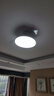 美的（Midea）風(fēng)扇燈一體餐廳吸頂?shù)跎葻羰焖L(fēng)led臥室三防白光護眼36寸包安裝 曬單實拍圖