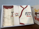 迪士尼嬰兒衣服新生兒禮盒嬰兒見(jiàn)面禮物高檔套裝秋冬男女寶寶出生待產(chǎn)包 YEF078 四季紅色18件套【100%純棉】 59cm (衣長(zhǎng)約50CM，適合0-3個(gè)月) 曬單實(shí)拍圖