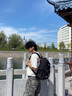 愛迪生發(fā)明家高中生書包初中大學(xué)生大容量防潑水雙肩包旅行背包 2551-1 黑色 曬單實(shí)拍圖